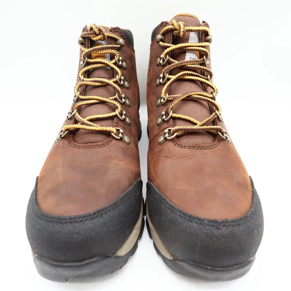 Carhartt Gilmore Waterproof Alloy Toe Work Hiker Mens 9M Brown Leather FH5550-M
